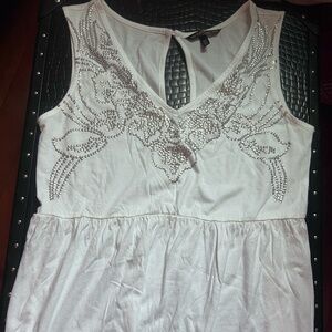 White Victoria's Secret sleeveless top